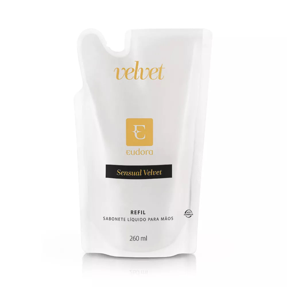 Refil Sabonete Líquido Mãos Sensual Velvet 260ml