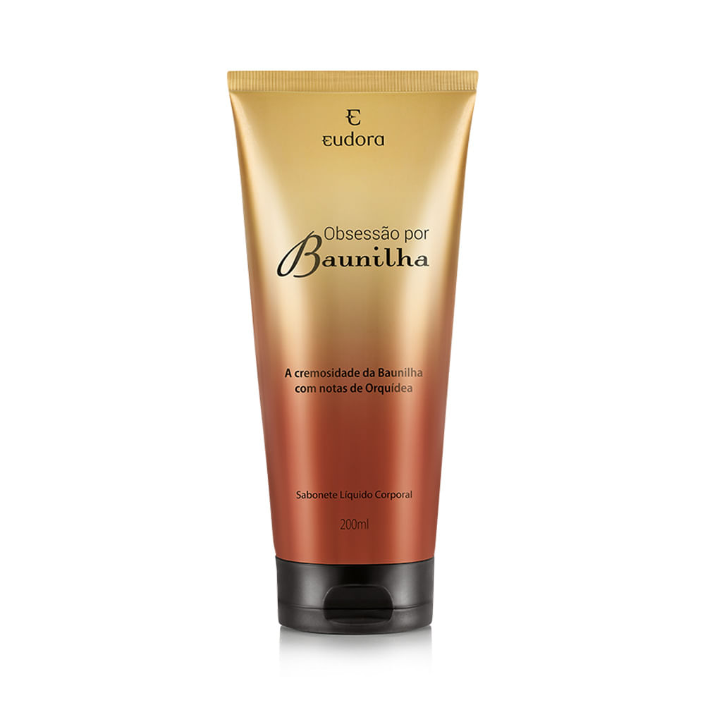 Sabonete Líquido Corporal Obsessão por Baunilha 200ml