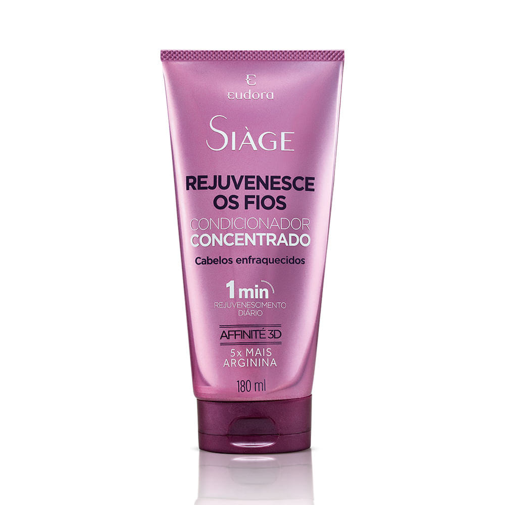 Condicionador Concentrado Siàge Rejuvenesce Os Fios 180ml