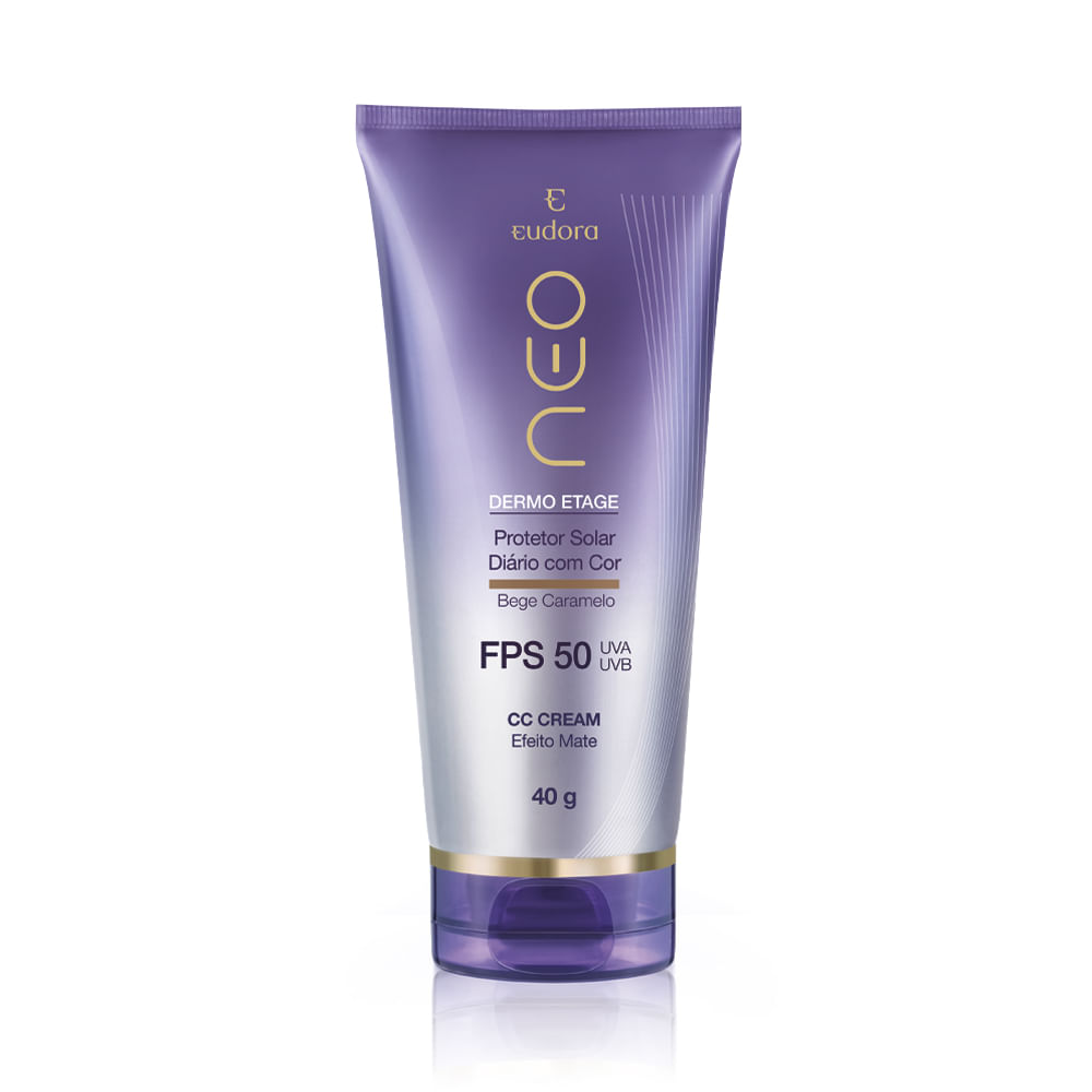 CC Cream Protetor Solar FPS50 Bege Caramelo 40g