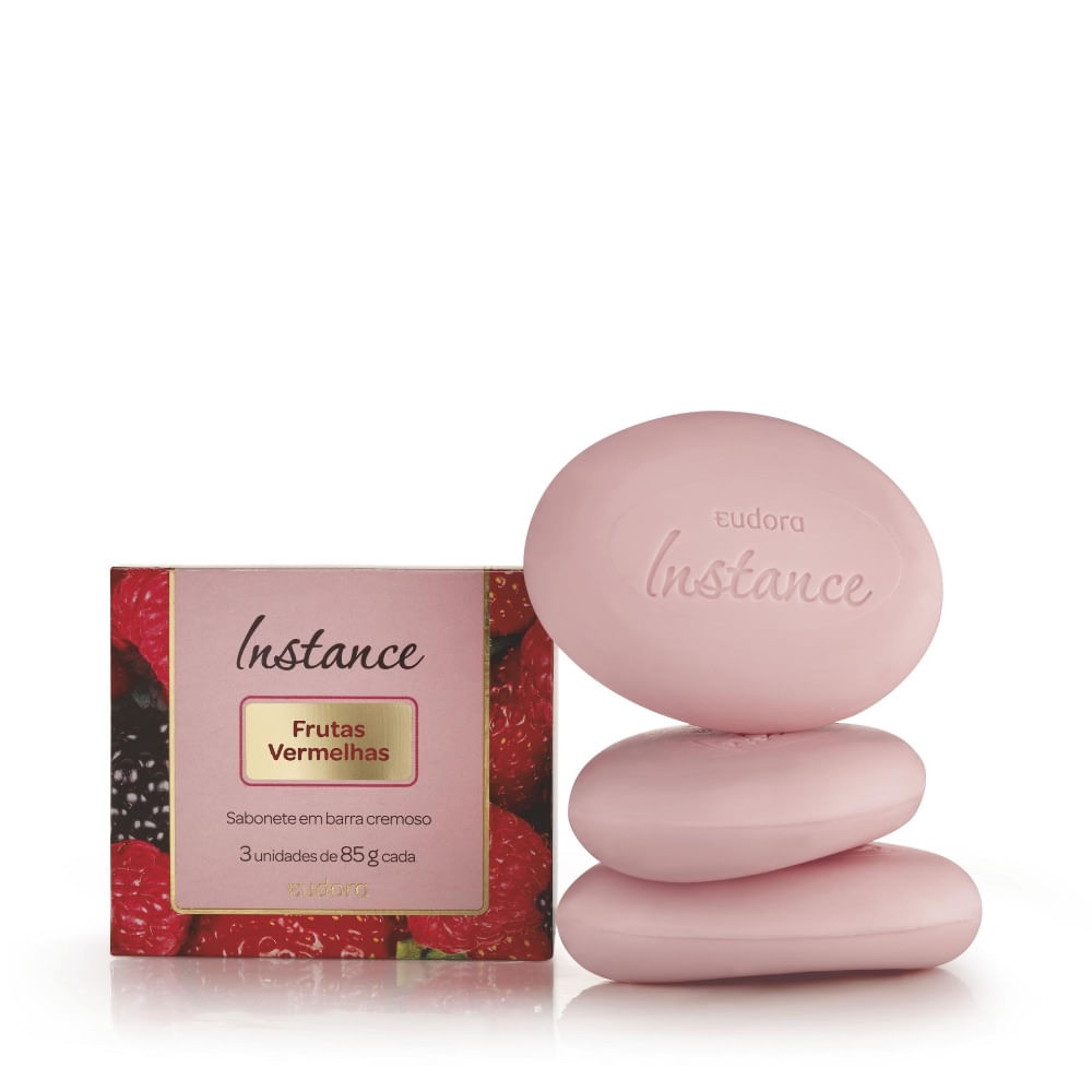 Sabonete em Barra Frutas Vermelhas Instance 3x85g