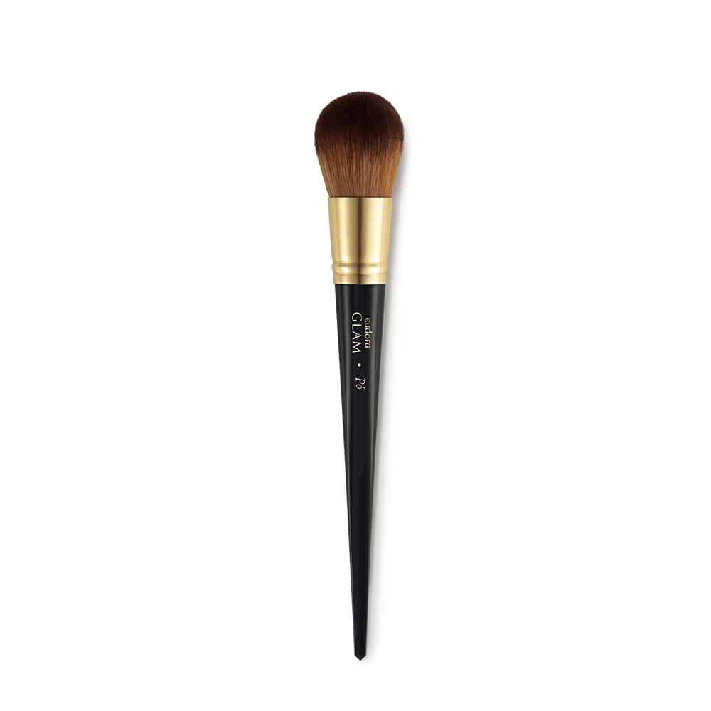 Pincel Pó Glam Preto