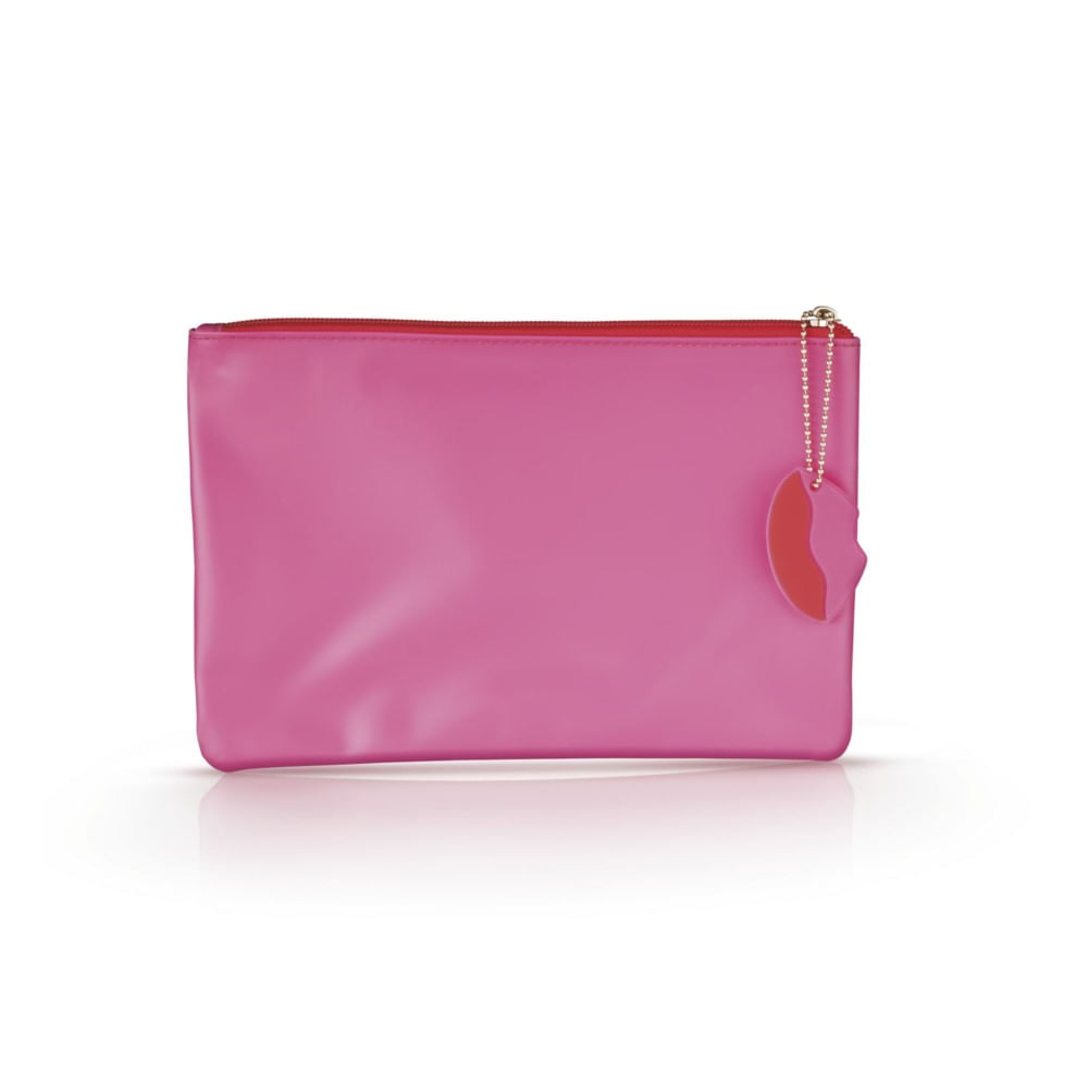 Nécessaire Beijo Eudora Fosca Pink